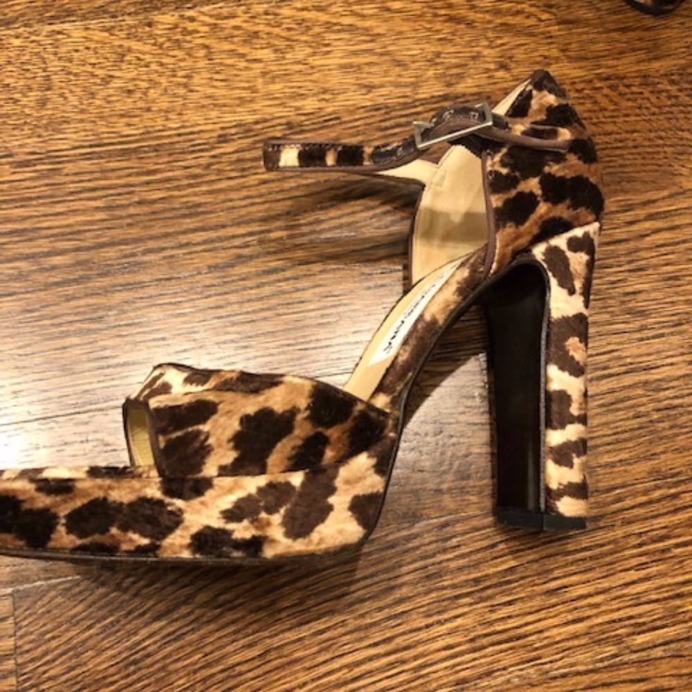 Dolce & Gabbana Iconic Leopard Platform Shoes 6.5